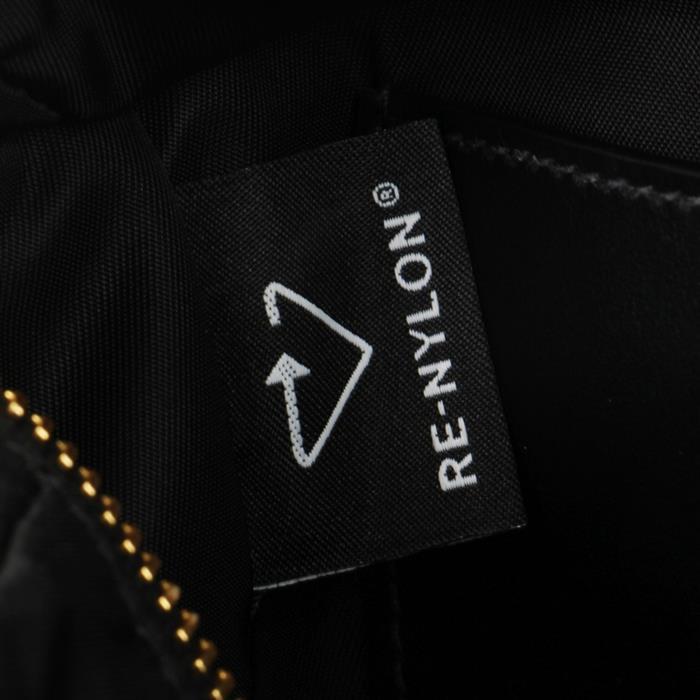 PRADA Explore Small Re-Nylon Shoulder Bag Black