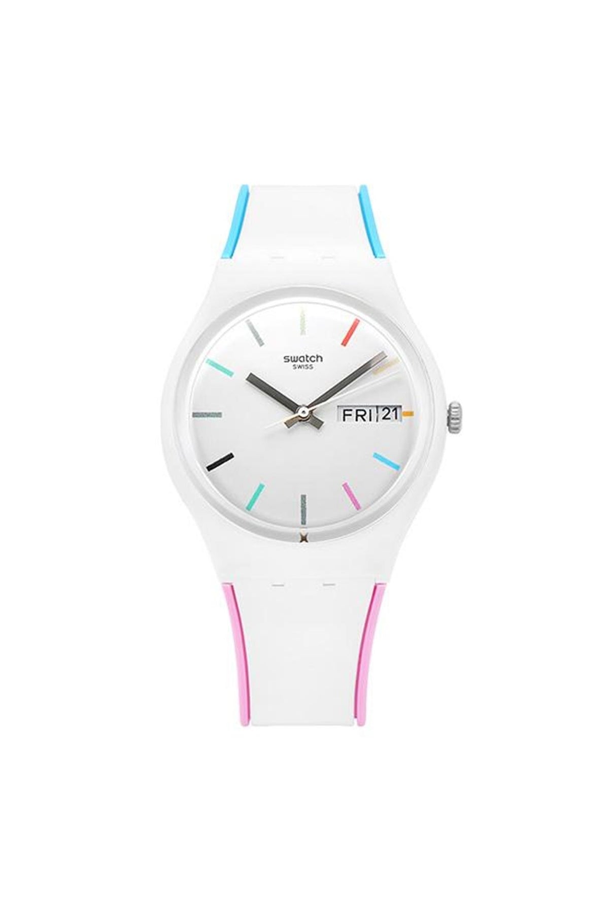 Swarovski Unisex Rubber Strap Watch GW708