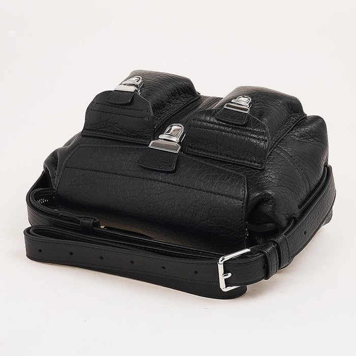 Lemaire Unisex Mini Soft Gear Bag Black Crossbody