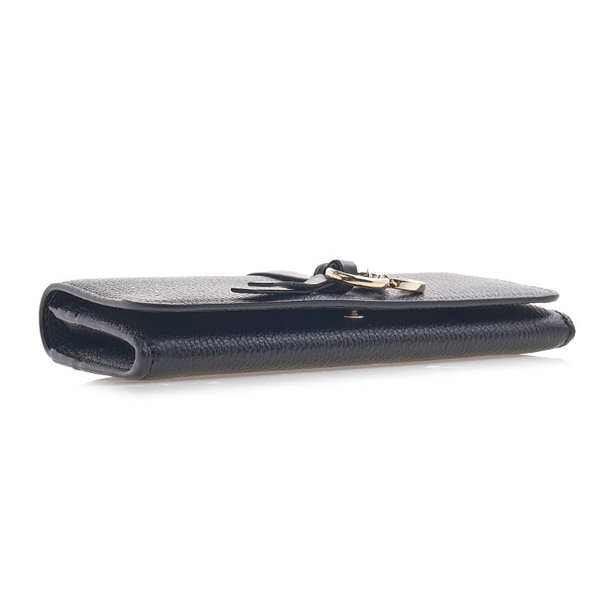 Chloe Women’s Logo Charm Lace Long Wallet CHC21WP942F57 001