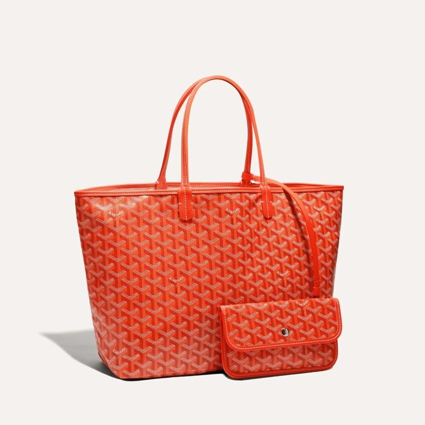 GOYARD Saint Louis PM Tote Bag Orange Women’s