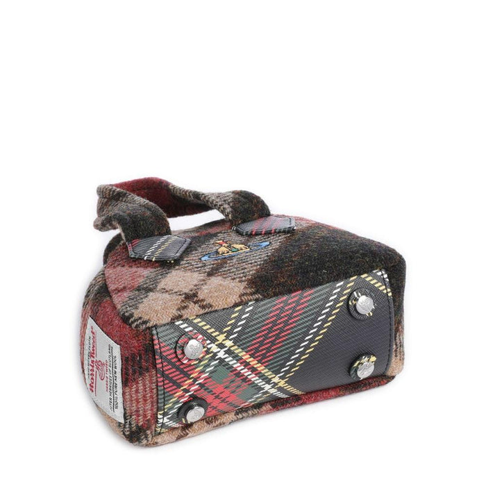 Vivienne Westwood Archive Mini Crossbody Bag Black Leather
