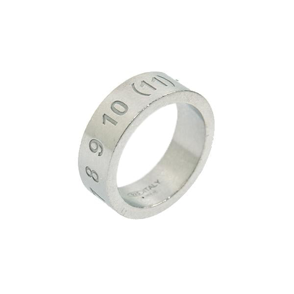 Maison Margiela Silver Number Logo Ring SI8UQ0003 SV0129 951