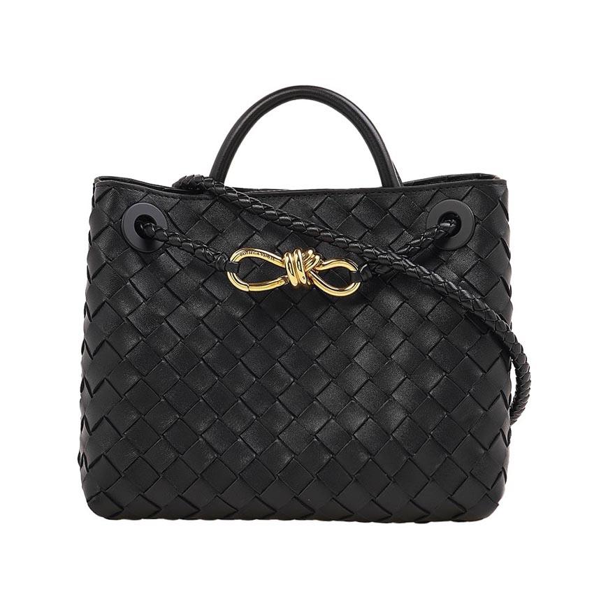 Bottega Veneta Small Andiamo Leather Tote Bag Black Women’s