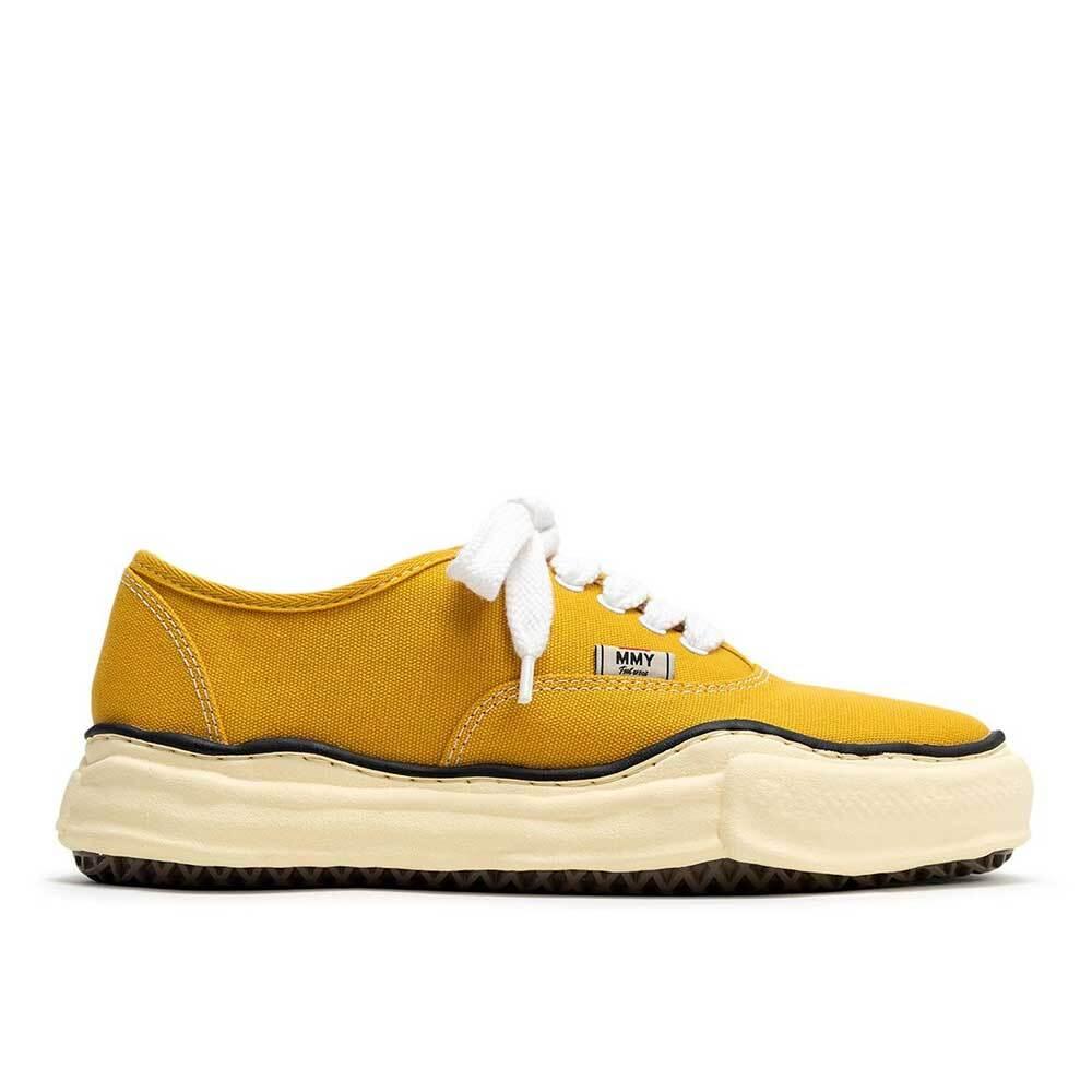 Maison Mihara Yasuhiro Yellow Canvas Vintage OG Sole Low-Top Sneakers