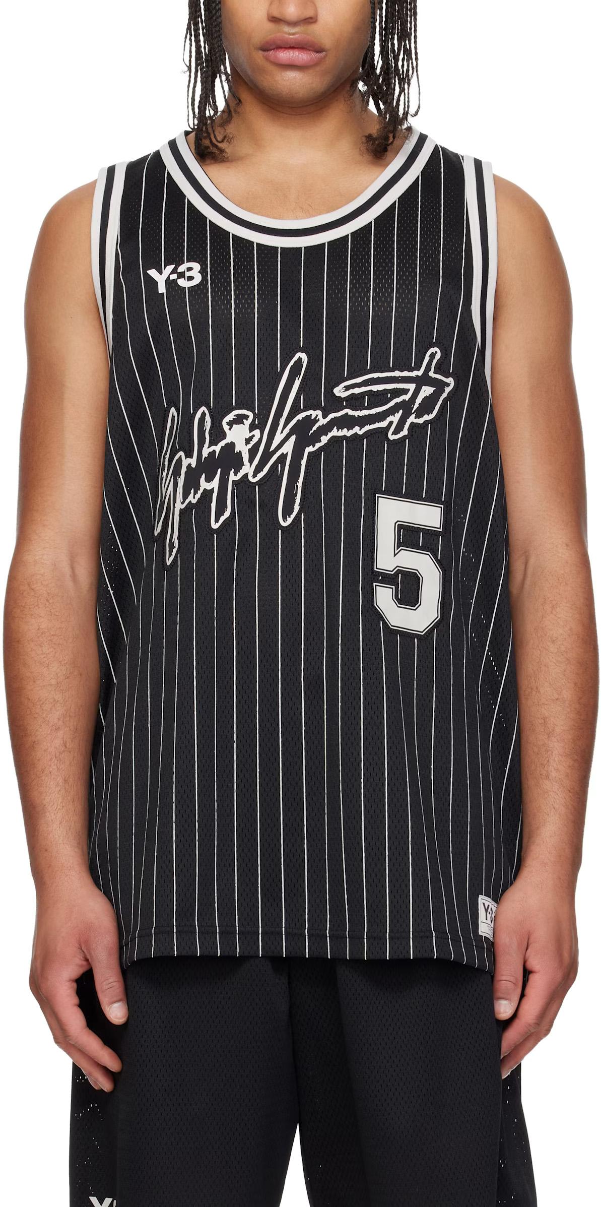 Y-3 Elite 5 Basketball Jersey Black Shirt