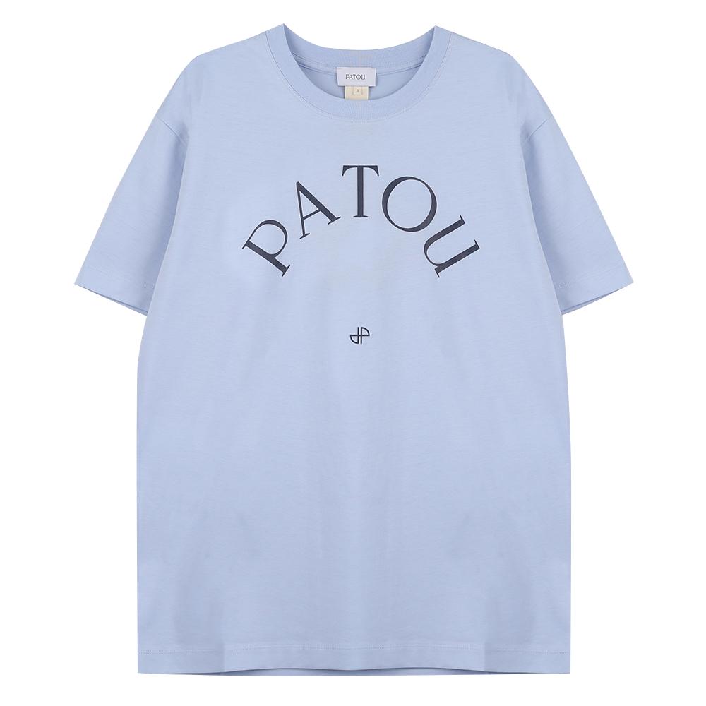 PATOU Logo Print Organic Cotton T-Shirt JE1369999 637B