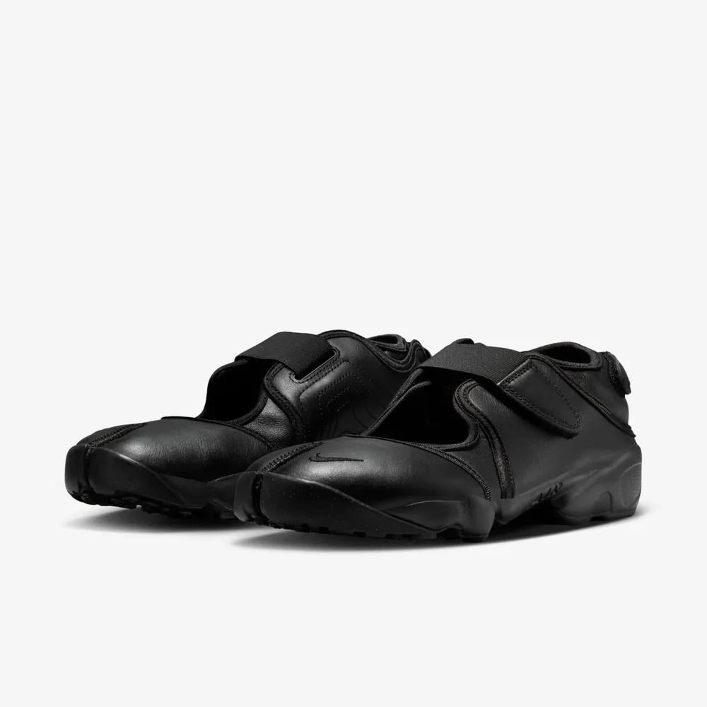 Nike Air Rift Leather Black Tabi Mary Jane Low-Top Sneakers