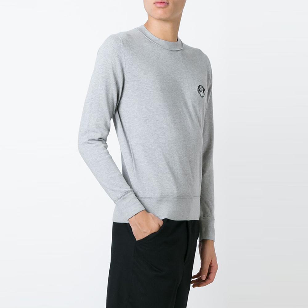 GIVENCHY Rottweiler Mini Embroidered Logo Sweatshirt Men's Black