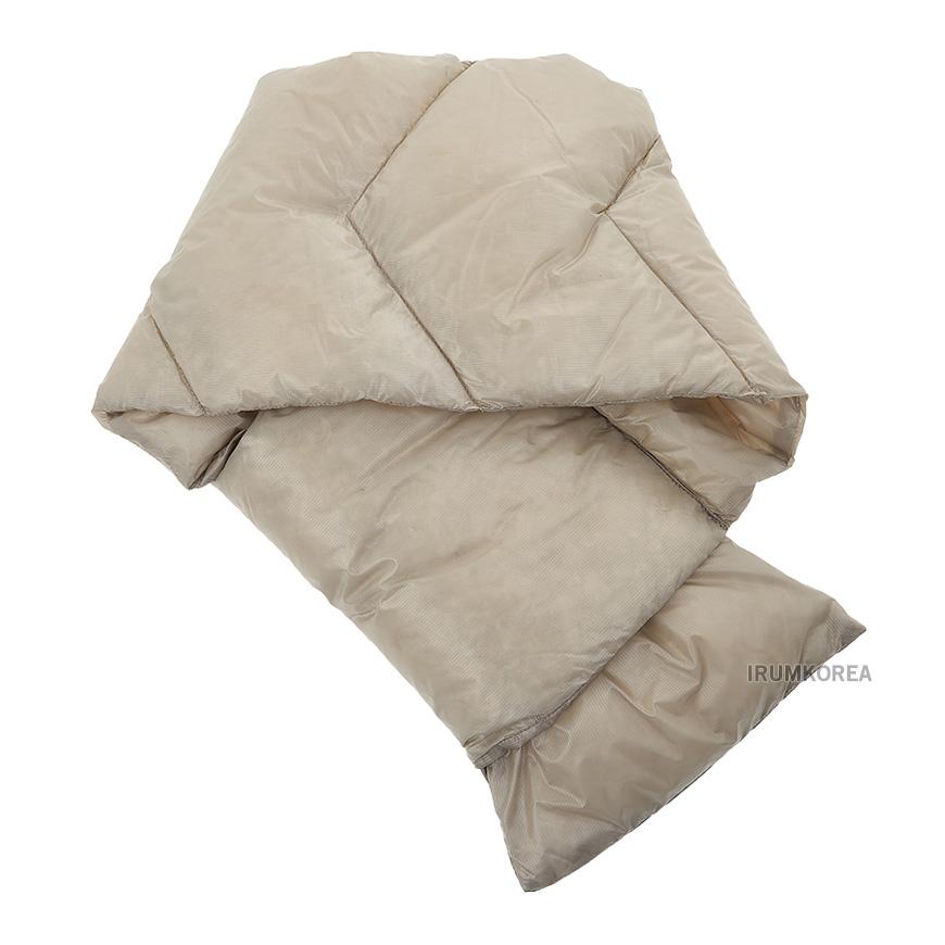 NANGA Unisex Lightweight Down Muffler Scarf NA2243 3C301 BEG