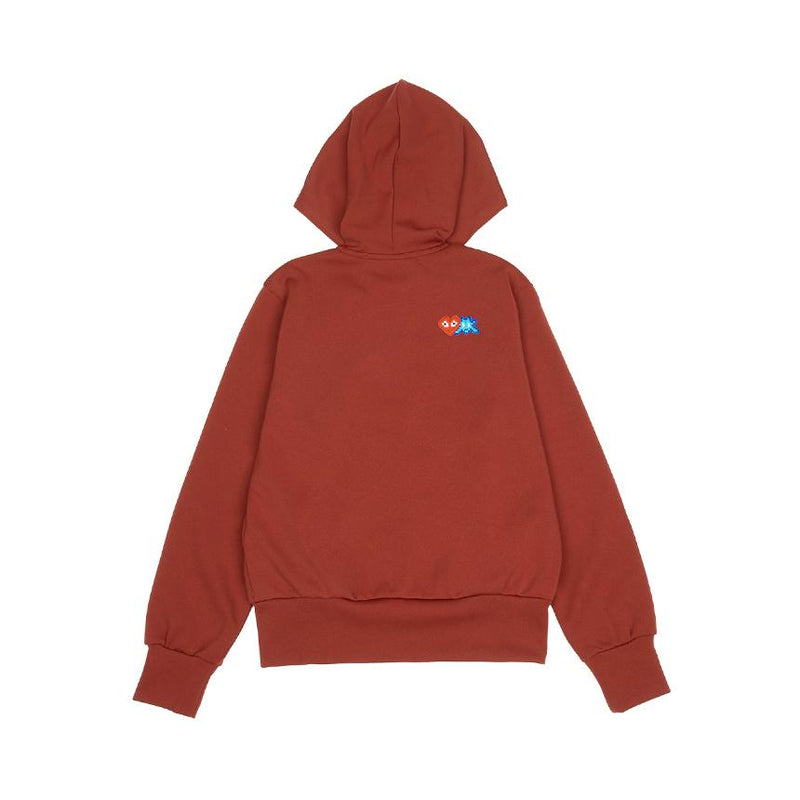 Comme des Garcons Invader Double Patch Women’s Hooded Zip-Up Knit AZ T333 051 2