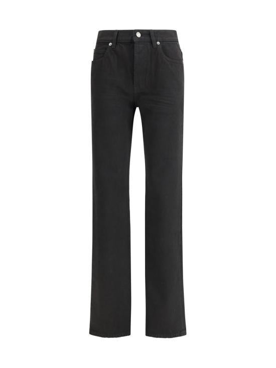 Saint Laurent NICO Straight Black Dyed Jeans 782393 Y09WJ 2050