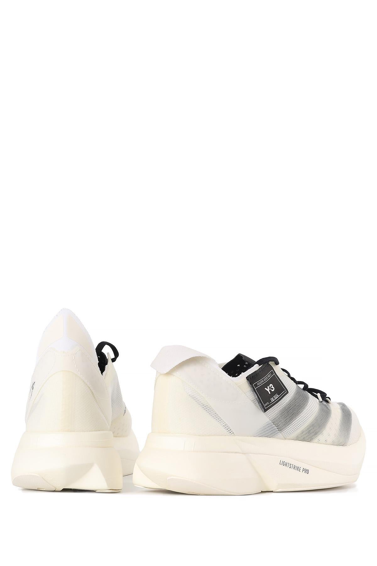 Y-3 Black/White Adios Pro 3.0 Low-Top Sneakers IH0866