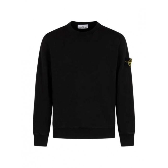 STONE ISLAND Organic Cotton Fleece Sweatshirt for Men L2S15 S0051 V0029