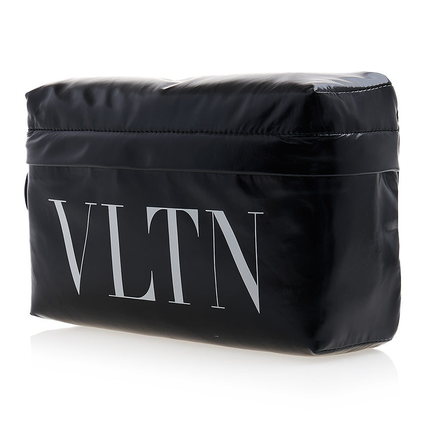 VALENTINO VLTN Logo Black Unisex Clutch Pouch 2Y2P0U02 MWL 0NI 1