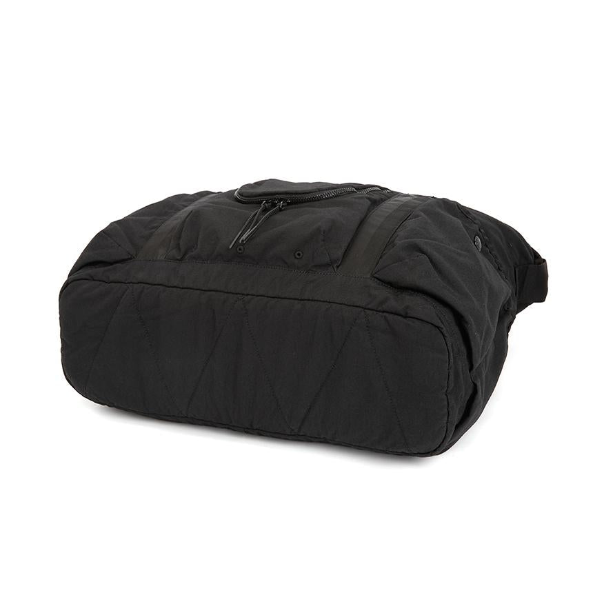 CP Company Black Nylon Tote Bag for Men