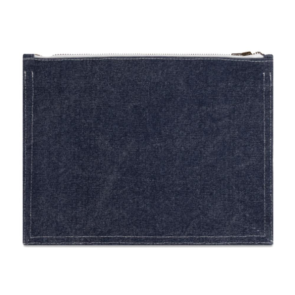 Isabel Marant Blue Leather NETTIA Clutch Bag