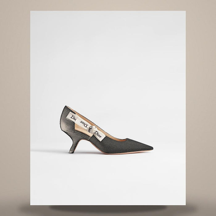 DIOR J’Adior Black Technical Fabric Pumps KDV511NVAS900