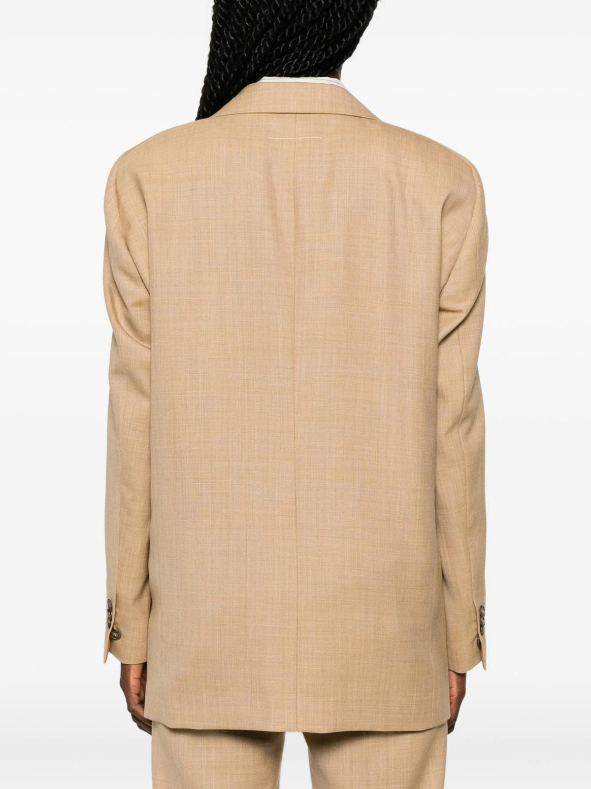 Maison Margiela Black Wool Blazer Jacket for Women