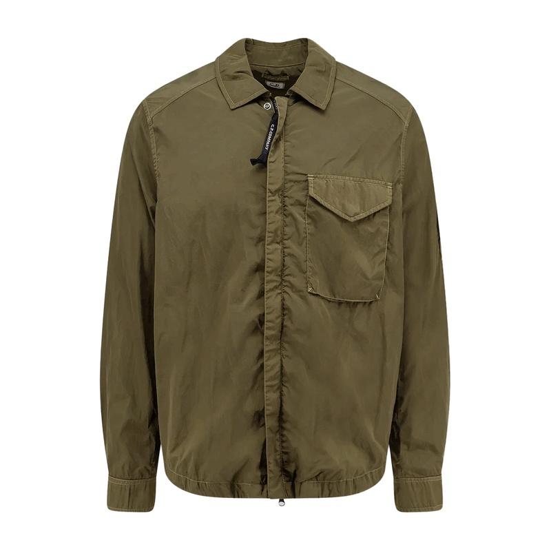 CP Company Chrome-R Lens Men’s Shirt Jacket Green