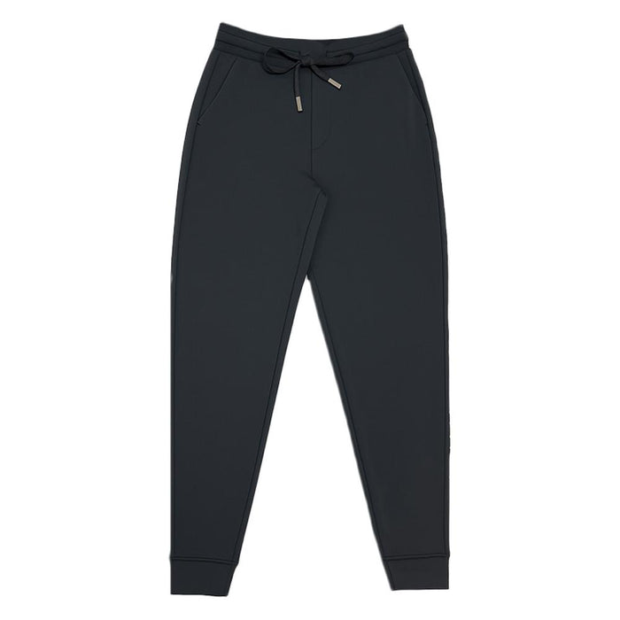 G/FORE Brushed Terry Back Logo Jogger Shorts Black GLB000024 ONYX