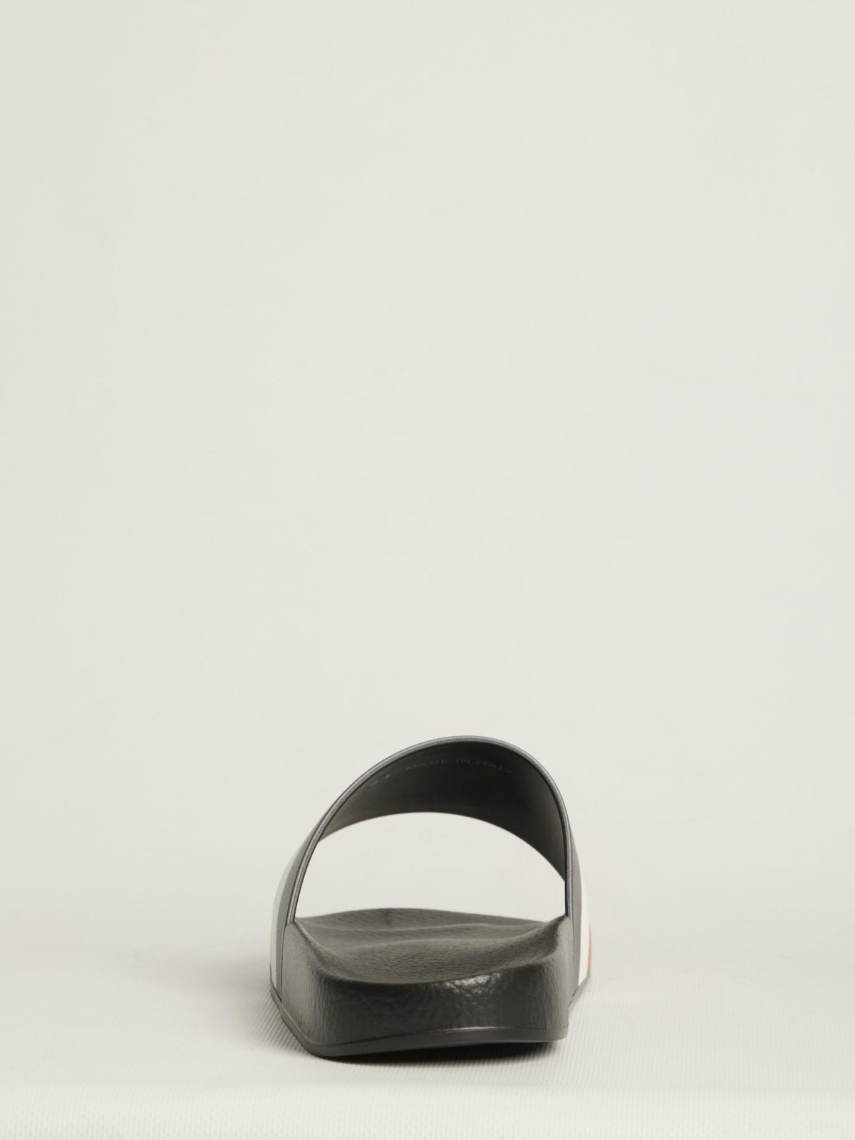 Moncler Black Logo Slide Sandals for Men