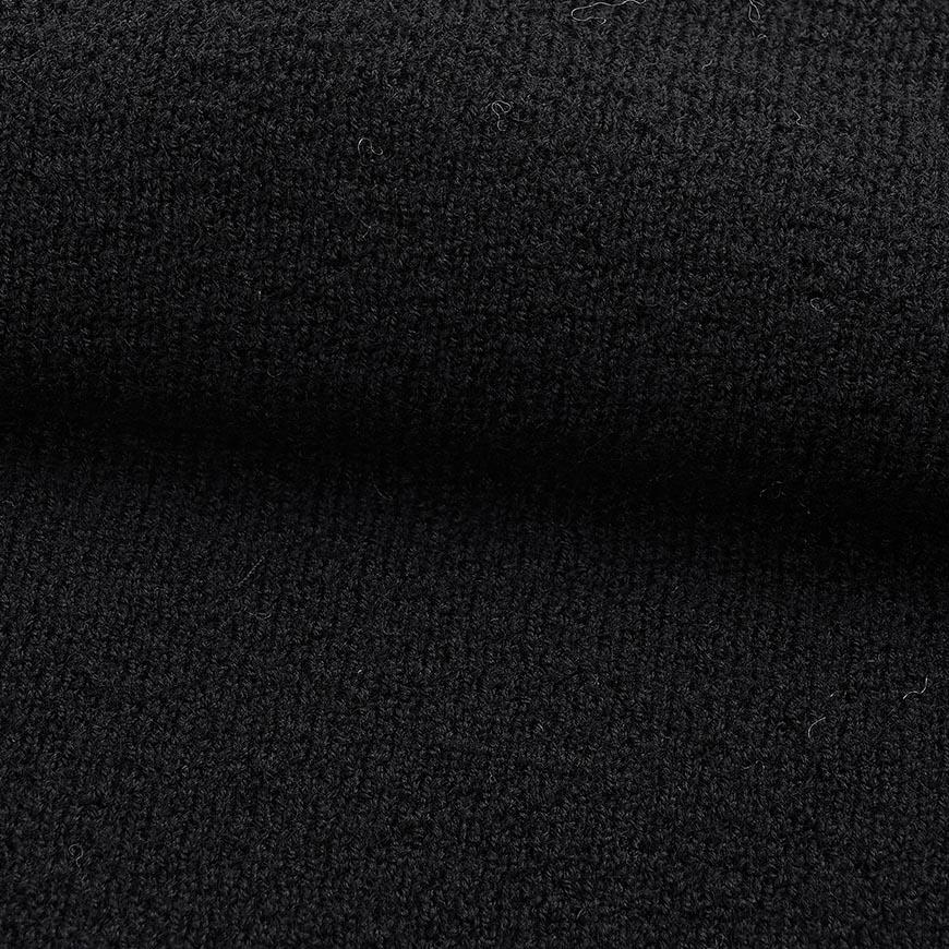STONE ISLAND Men’s Stand Collar Knit Cardigan Black