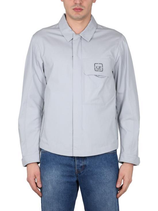CP Company Men's Jacket 14CMOS019A006450A805 HARBOR MIST DOM