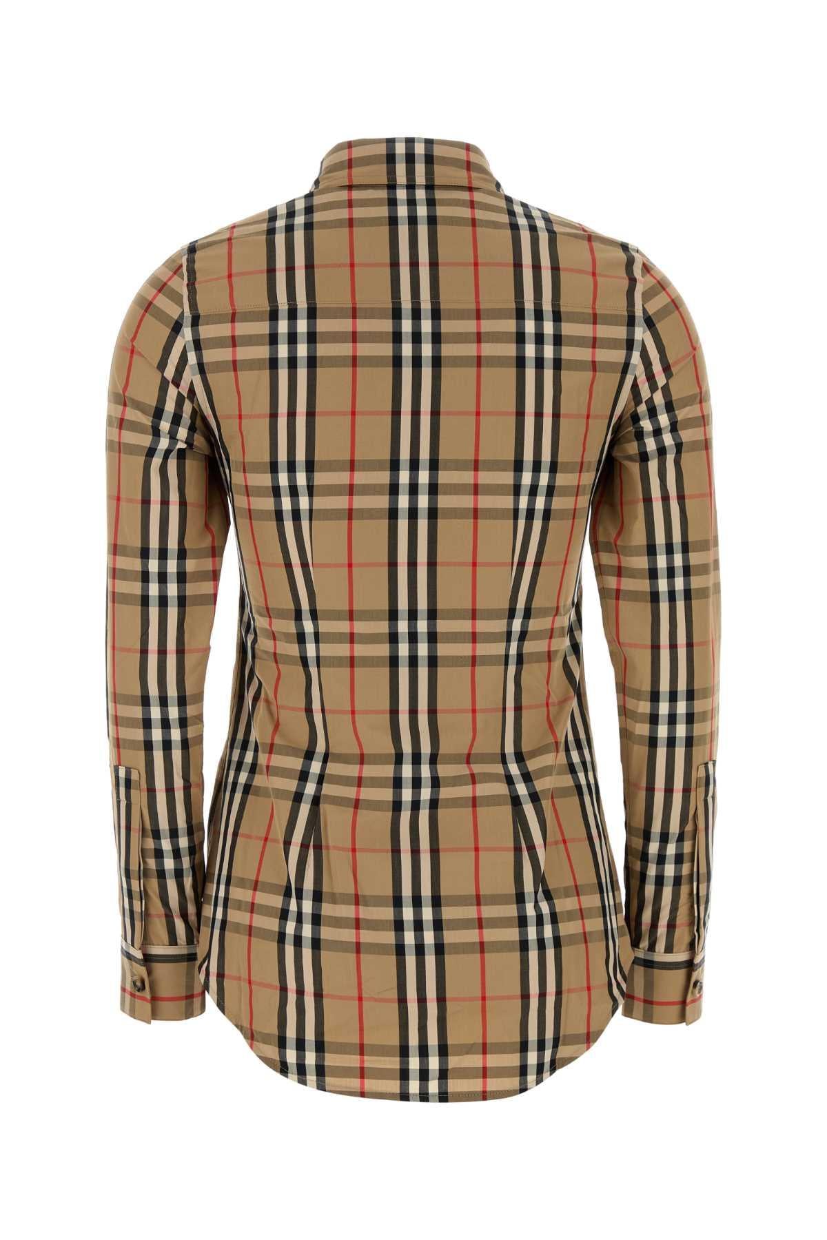 BURBERRY Long Sleeve Button-Up Shirt A7028
