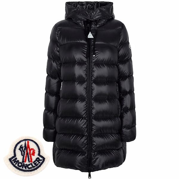 Moncler Black Suyen Goose Down Long Jacket