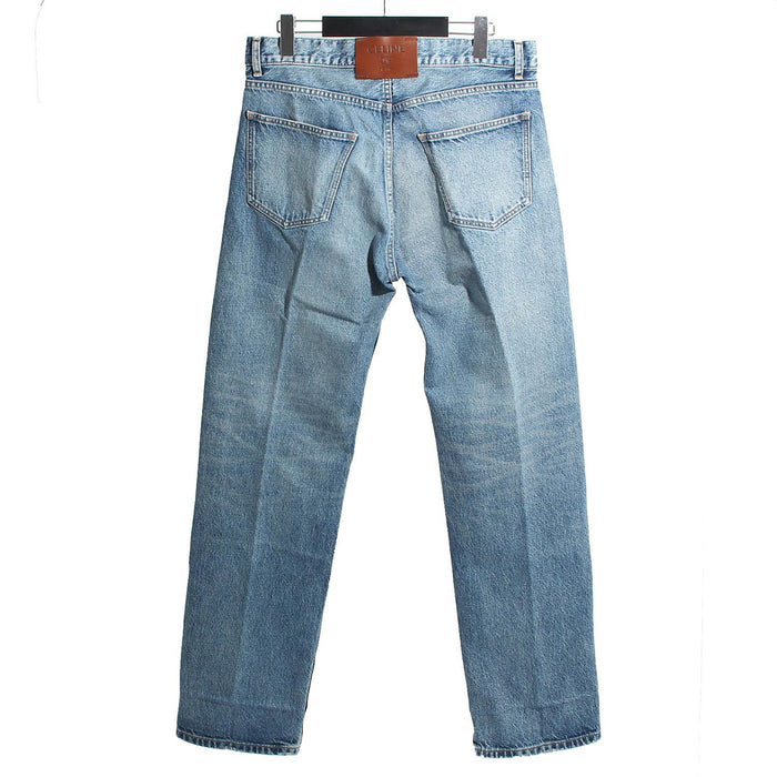 CELINE Cotton Denim Boyfriend Jeans for Men