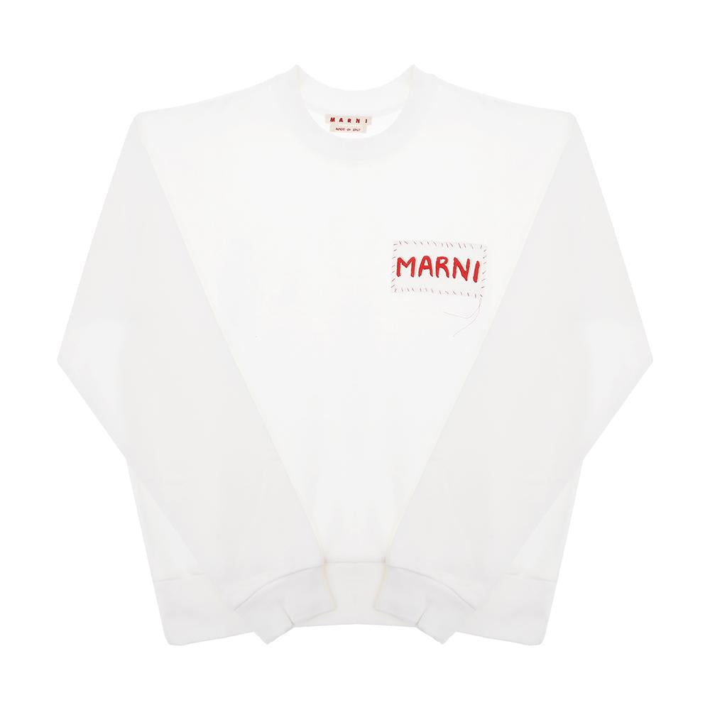 Marni Logo Crewneck Sweatshirt for Men FUMU0074X1 UTC275 00W02
