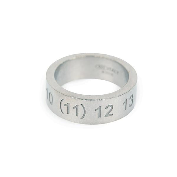 Maison Margiela Silver Number Logo Ring SI8UQ0003 SV0129 951