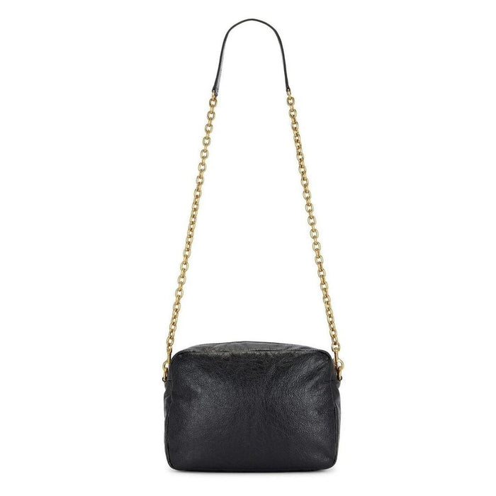BALENCIAGA Monaco Small Camera Shoulder Bag Women Black Tote