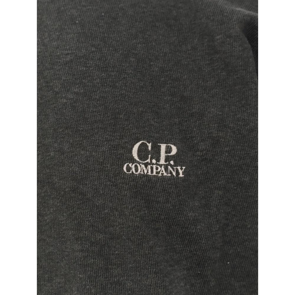 CP Company Heavy Jersey Mens Sweatshirt Gray