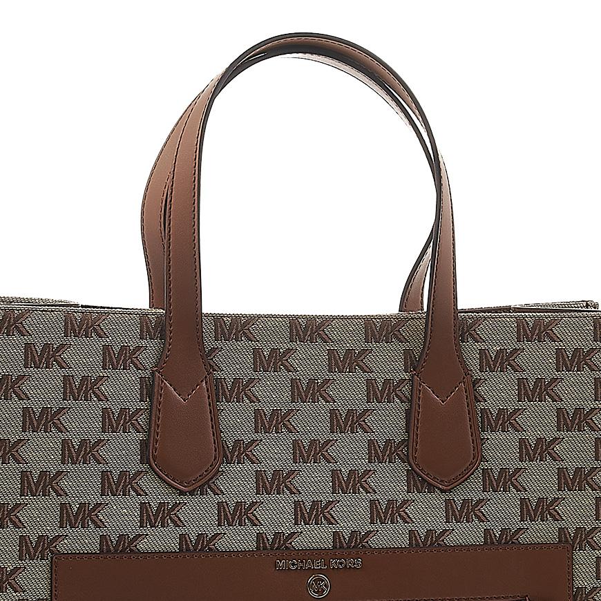 Michael Kors Kempner Tote Bag Women’s Gray Leather Tote