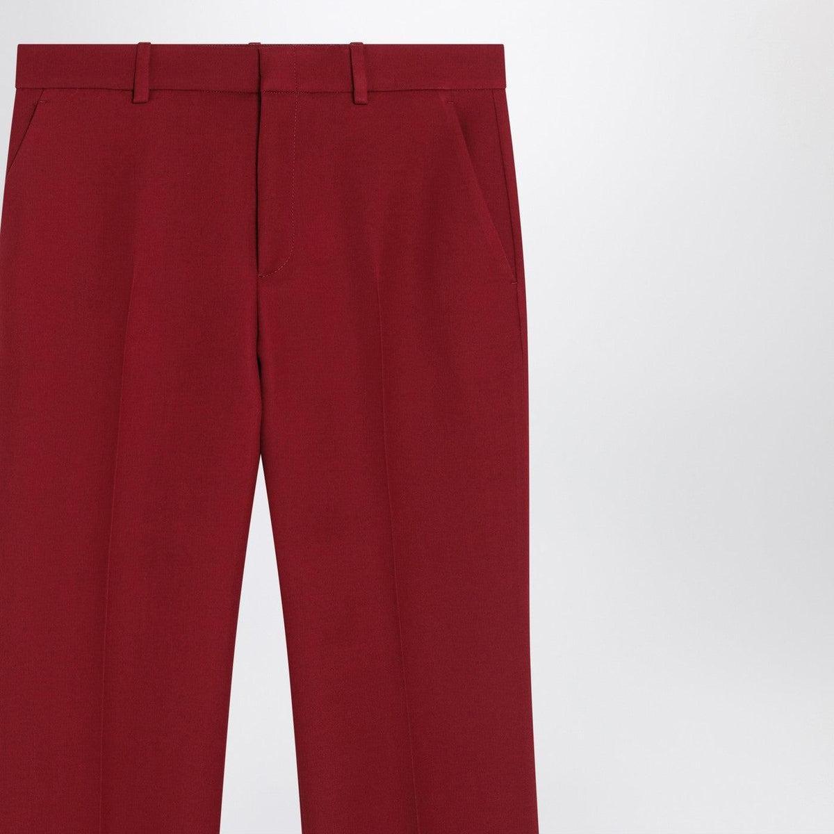 GUCCI Black Wool Classic Trousers