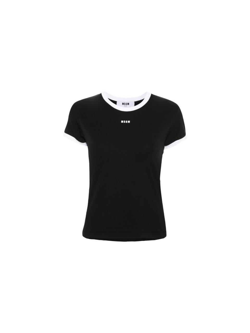 MSGM Contrast Edge T-Shirt 3841 MDM84C 257140