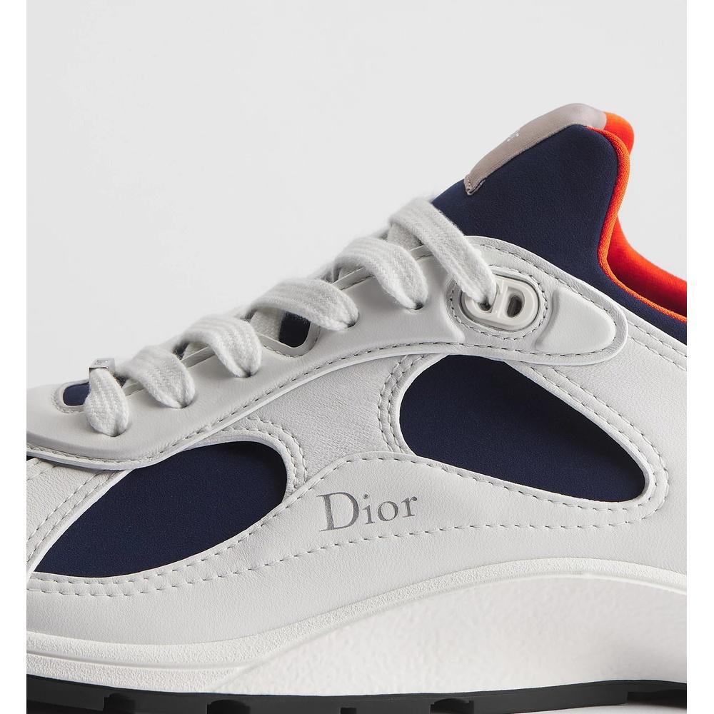 DIOR Mile Men’s Low-Top Sneakers White Leather