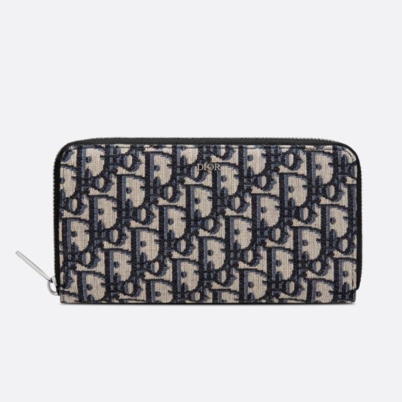 DIOR Oblique Zip-Around Long Wallet 2ESBC252YSE