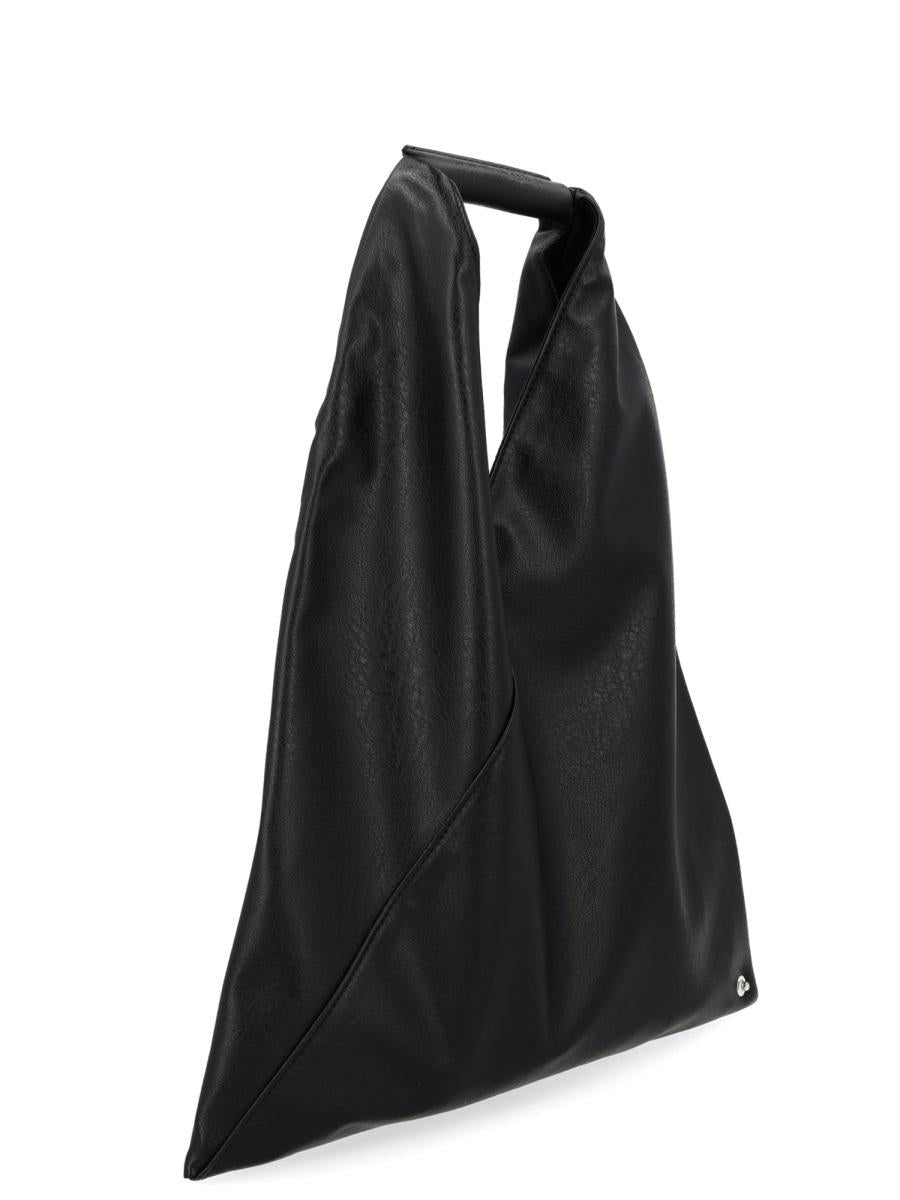 Maison Margiela Black Leather Shoulder Bag