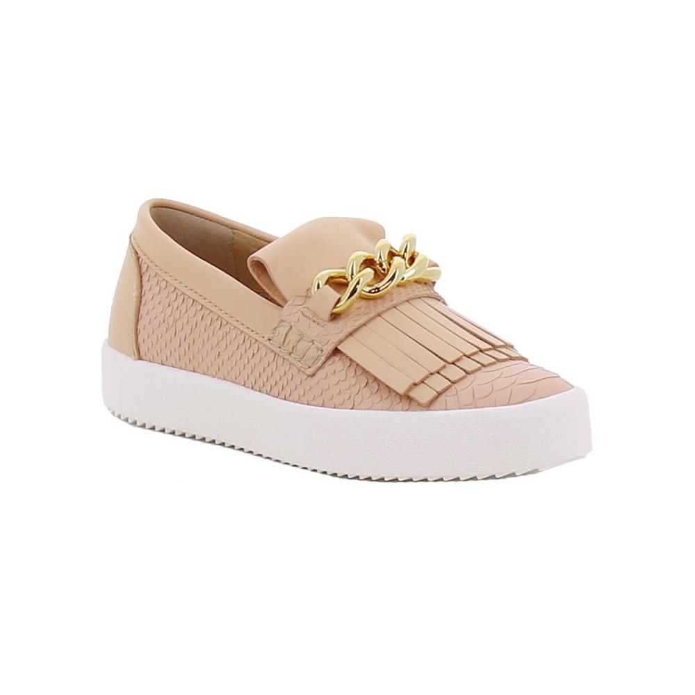 Giuseppe Zanotti Women’s May London Gold Chain Slip-On Sneakers