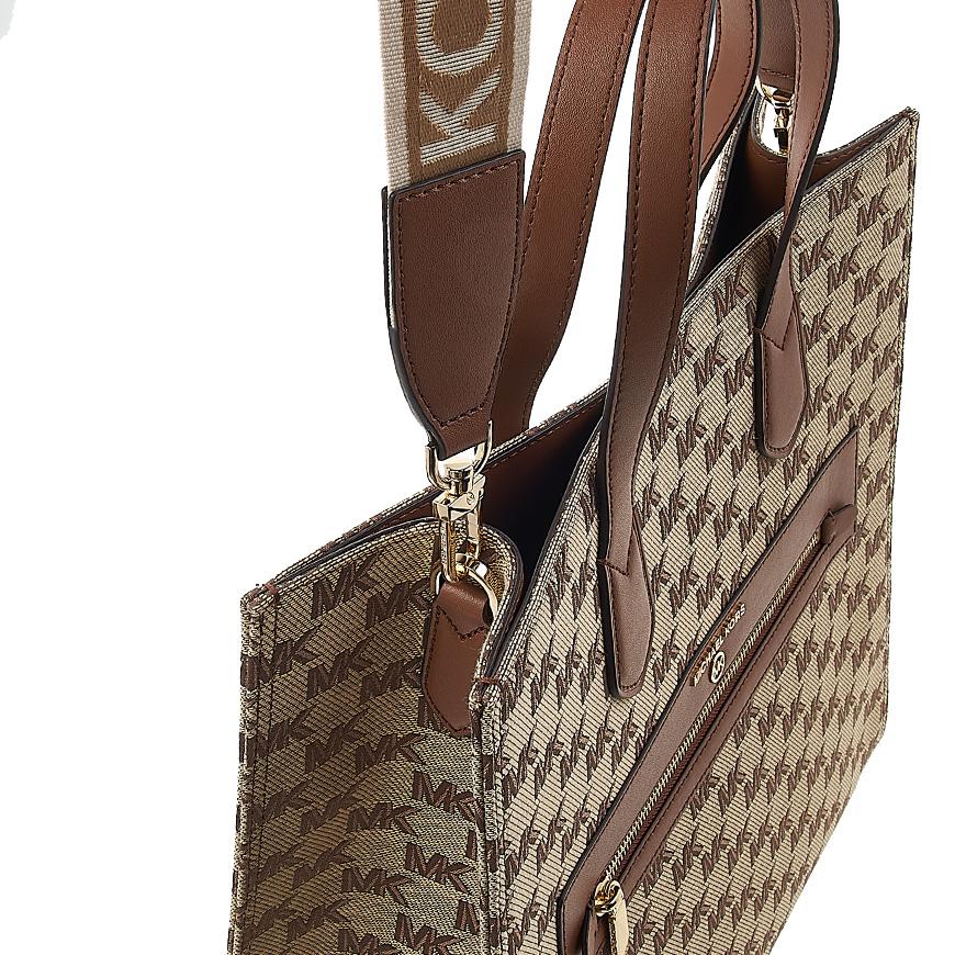Michael Kors Kempner Tote Bag Women’s Gray Leather Tote