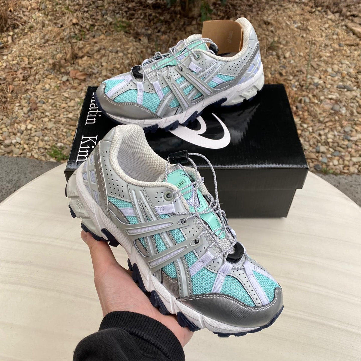 Asics x MATIN KIM Gel Sonoma 1550 Oasis Green Pure Silver Women’s Low Sneakers