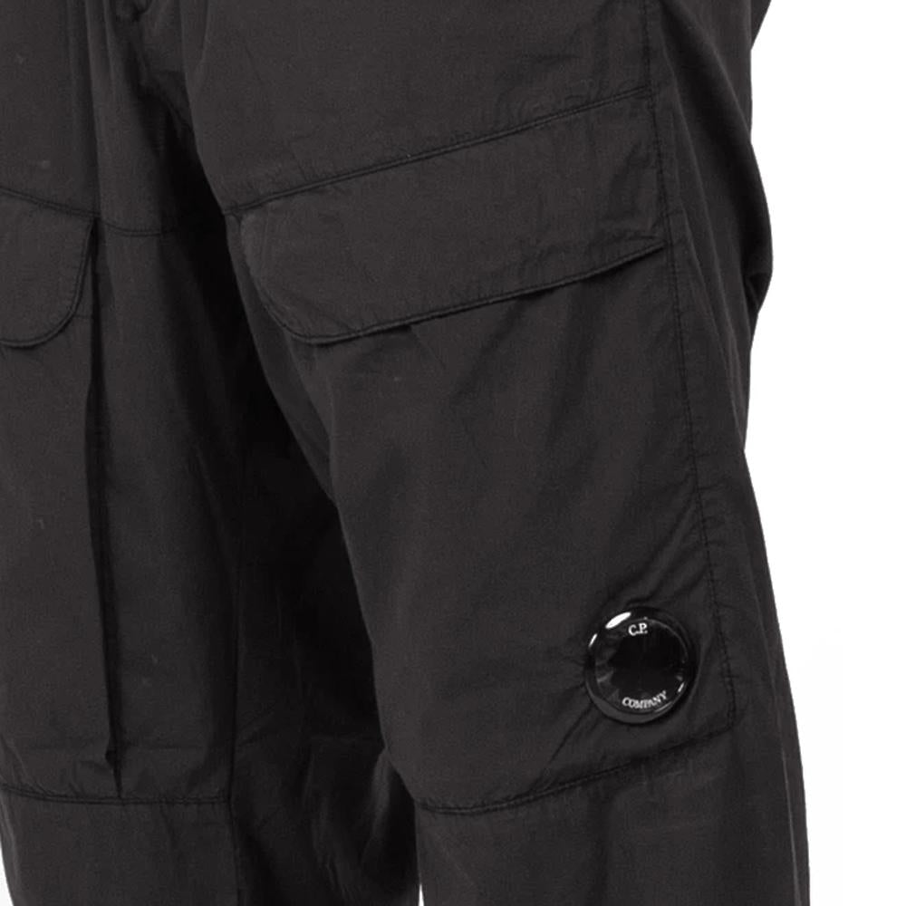 CP Company Black Lens Badge Training Pants