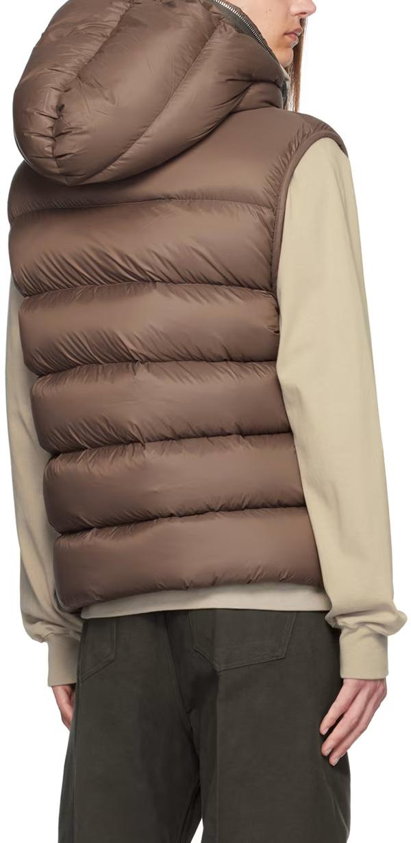 Rick Owens Sealed Down Vest Fawn RU02D6746 NPD4 134