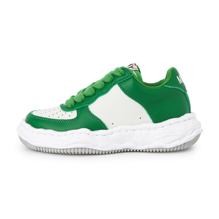 Maison Mihara Yasuhiro Wayne Original Sole Sneakers Green White Unisex