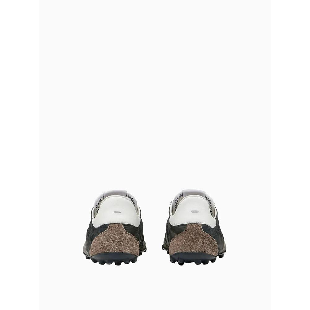 Maison Margiela Sprinter Low-Top Sneakers Men White Gray Leather