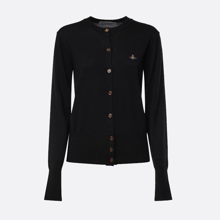 Vivienne Westwood Bea Black Knit Cardigan 1803002P Y005E N401