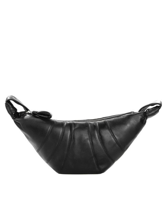Lemaire Unisex Medium Croissant Shoulder Crossbody Bag BG0001 LL095 999